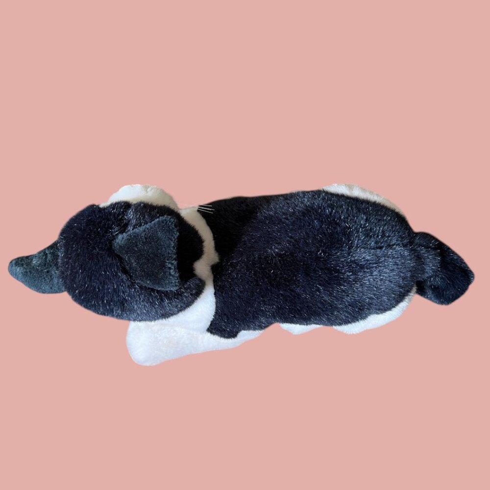 HTF! Vtg 1989 Dakin Tuxedo Cat Plush Black & White Stuffed Animal Collectible - Picture 4 of 11